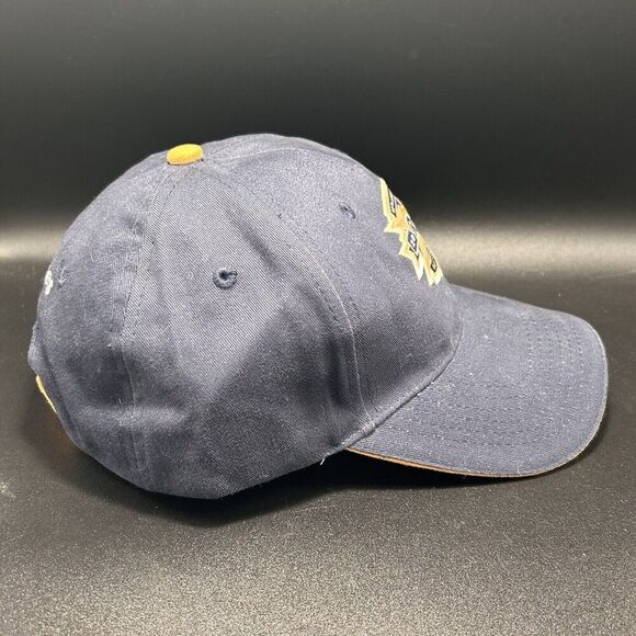 New St Louis Ram's Hat Unisex Adjustable Hook Loop Blue Edward Jones Dome - Picture 4 of 9